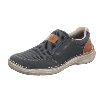 Rieker Herren Slipper  in blau