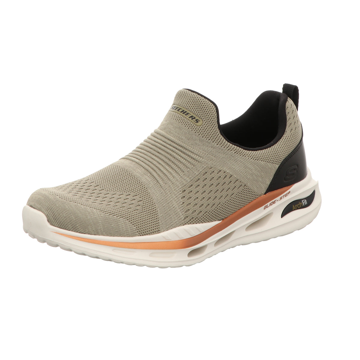 Skechers Herren Slipper Arch Fit Orvan in braun
