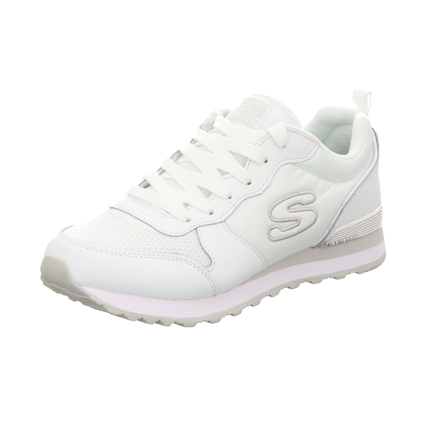 Skechers Damen Schnürschuh Og 85 Gold`n Gurl in weiss
