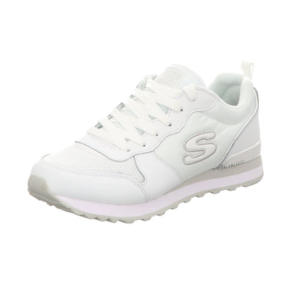 Skechers Damen Schnürschuh Og 85 Gold`n Gurl in weiss