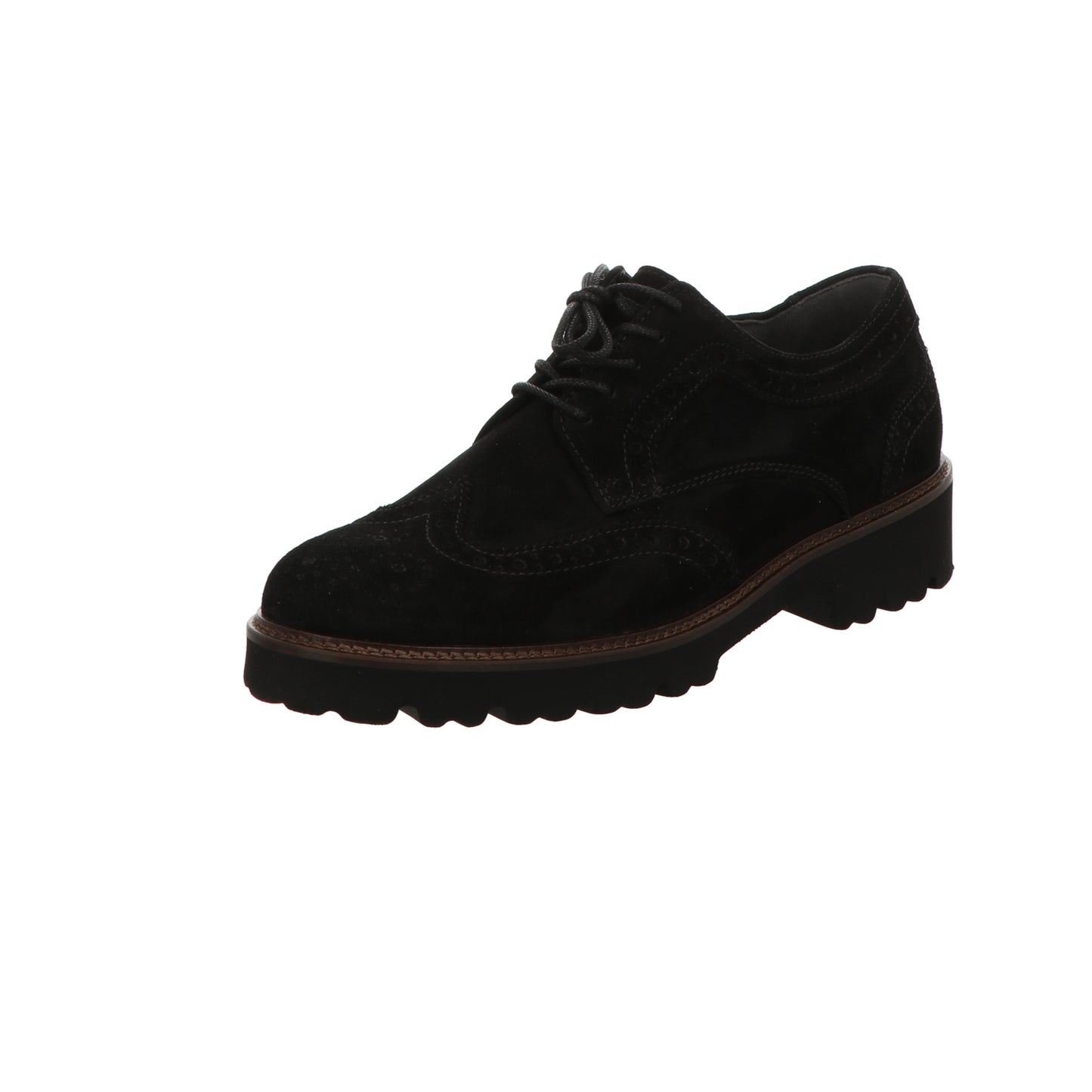 Gabor Damen Schnürschuh  in schwarz