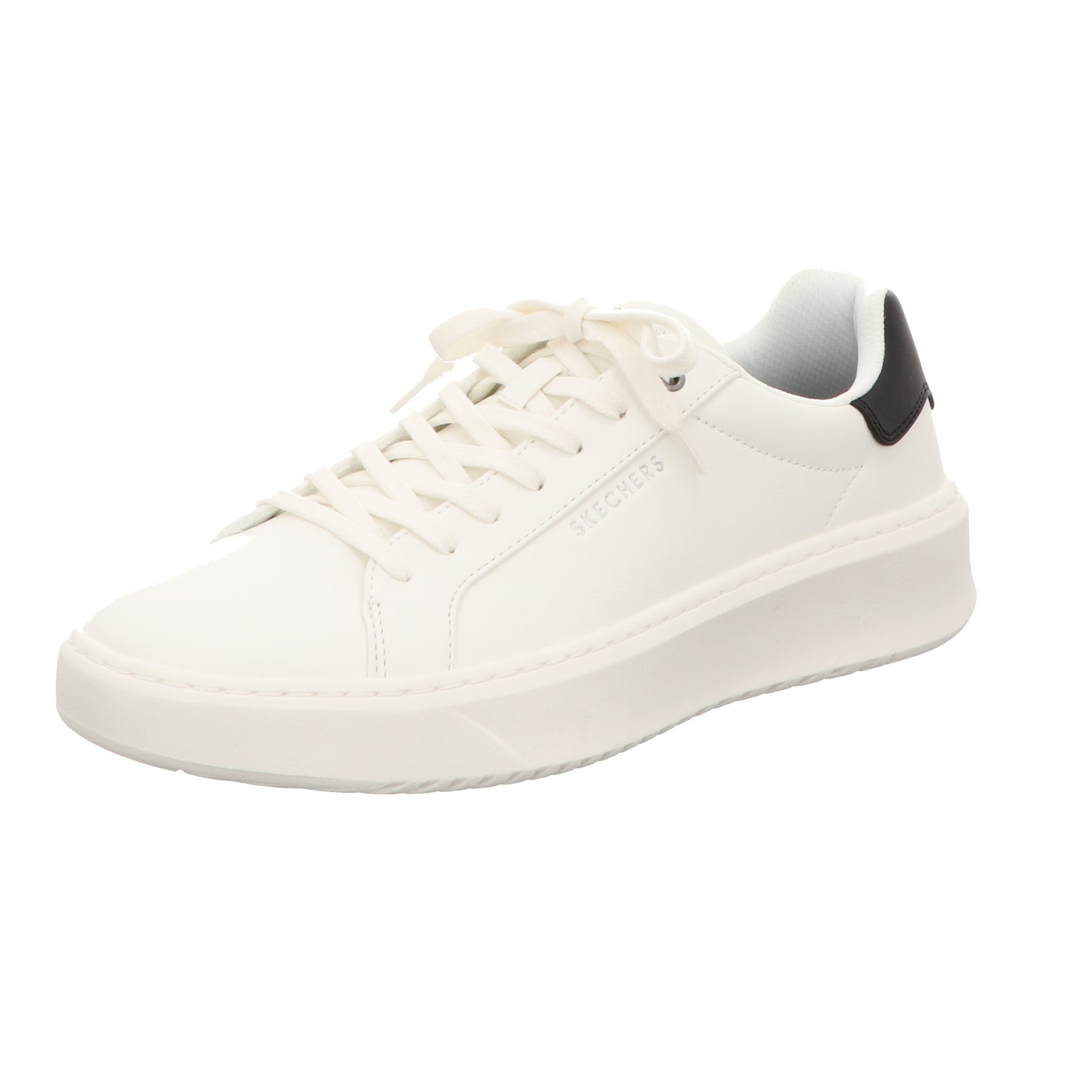 Skechers Herren Schnürschuh Court Break in weiss