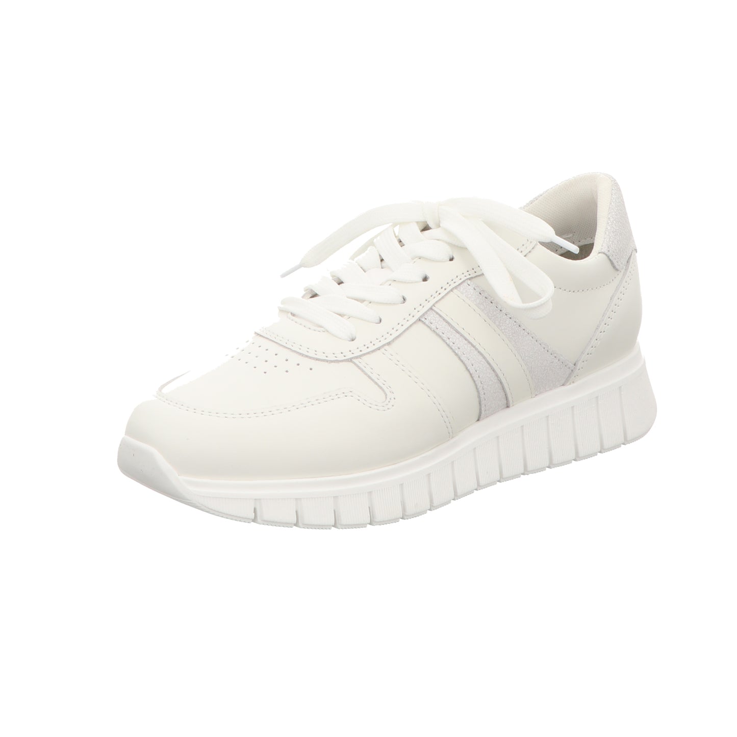 Tamaris Damen Schnürschuh M2370544 in weiss