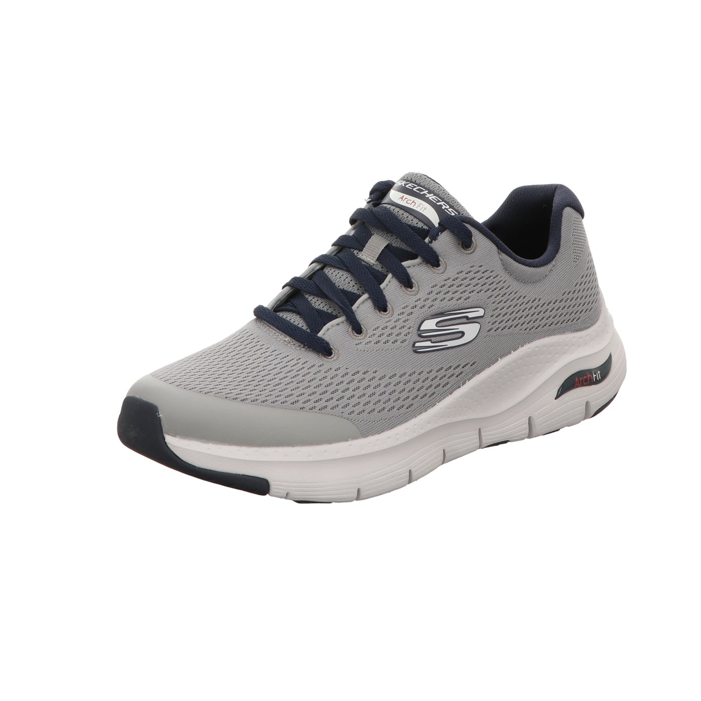 Skechers Herren Schnürschuh Arch Fit in grau