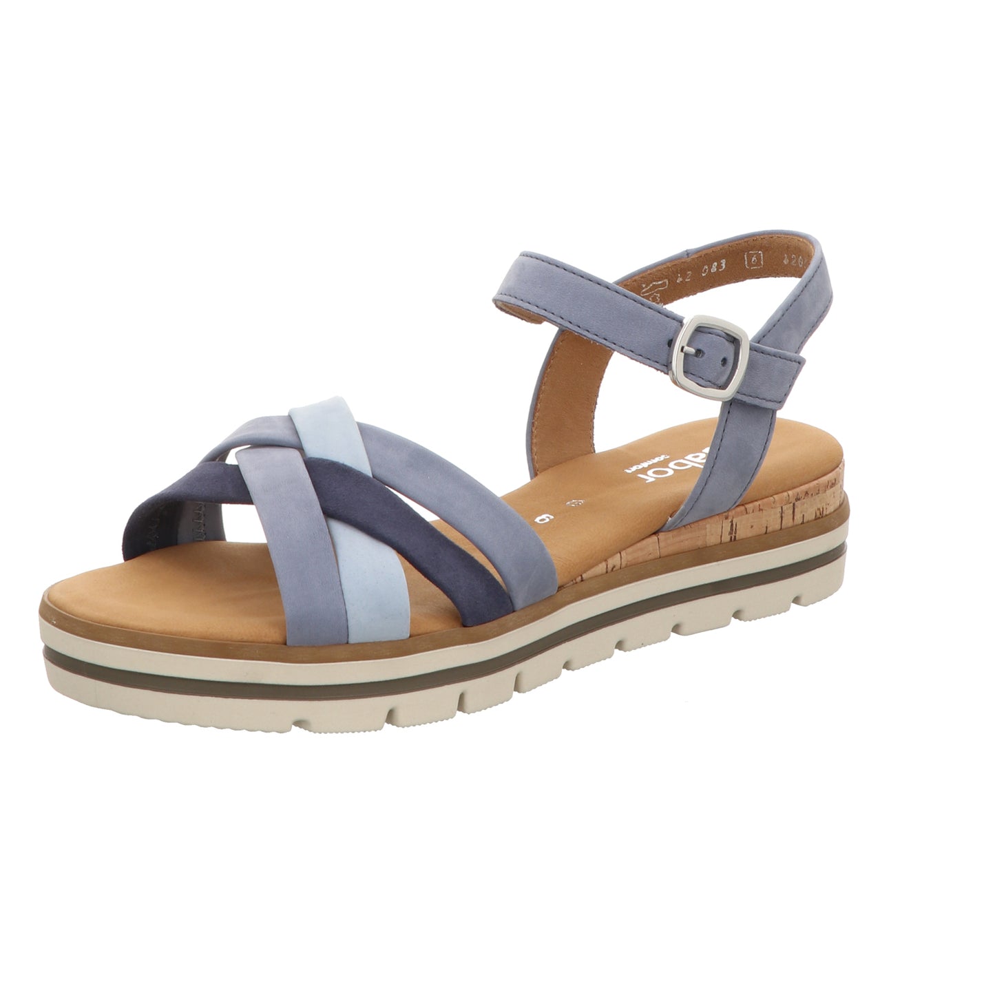 Gabor Damen Sandalette Rhodos in blau