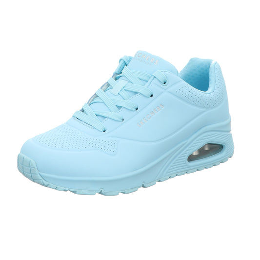 Skechers Damen Schnürschuh Uno in blau