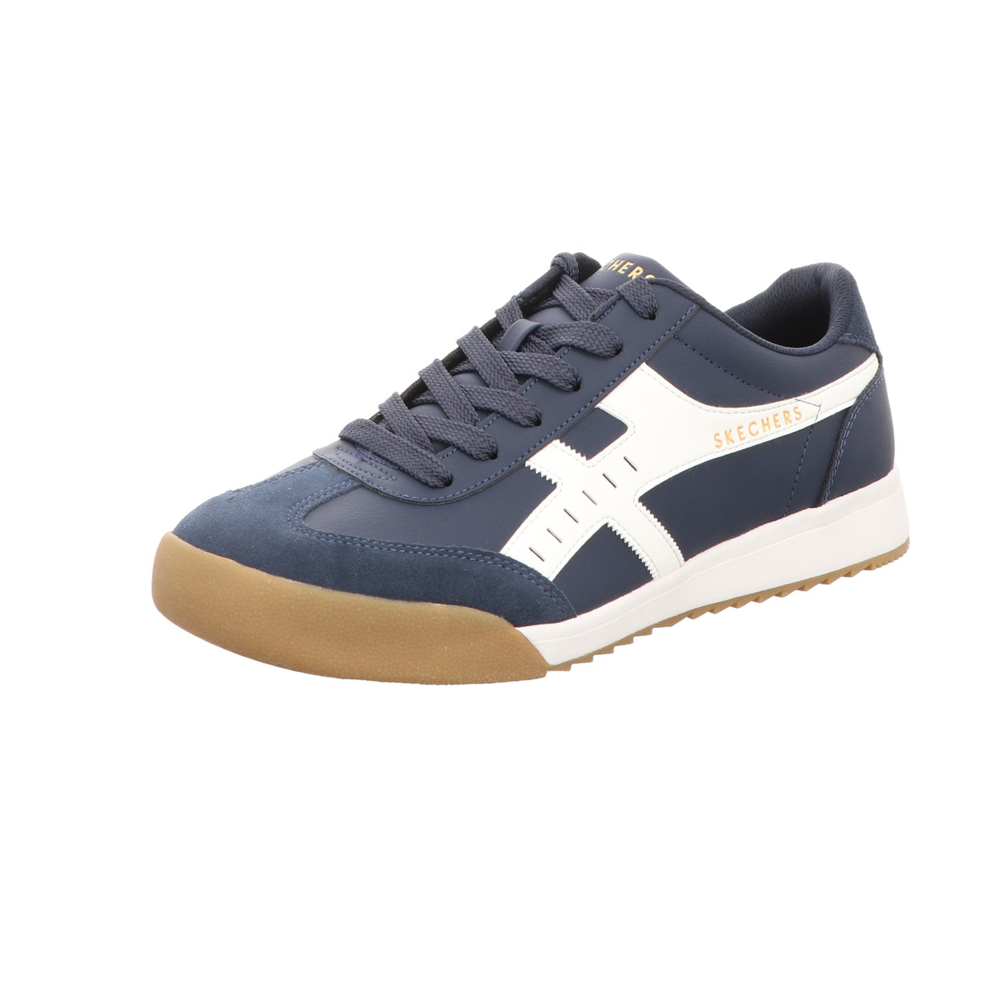 Skechers Herren Schnürschuh Zinger Manzanilla  Totale in blau