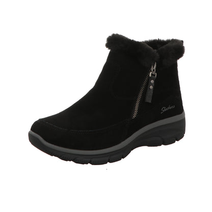 Skechers Damen Schnürstiefel Relaxed Fit Easy Going High in schwarz