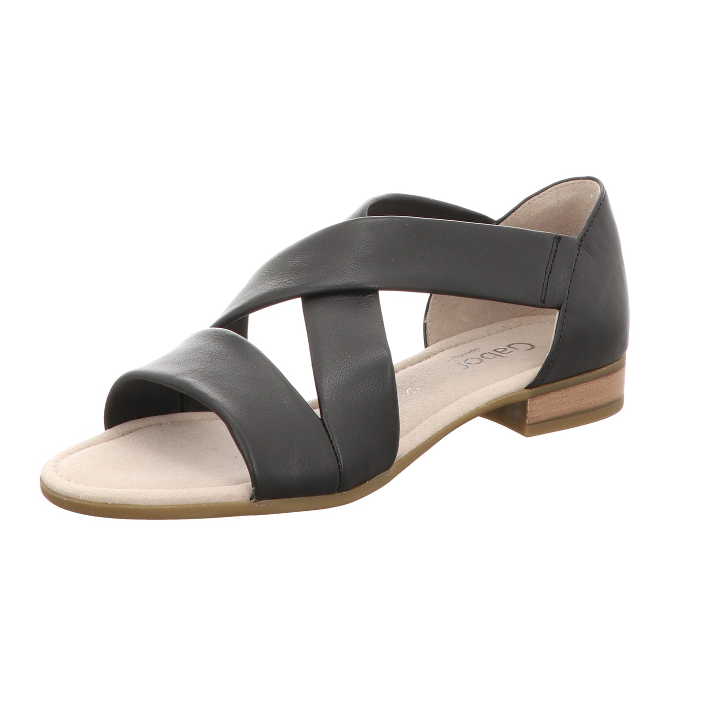 Gabor Damen Sandalette Rhodos in schwarz