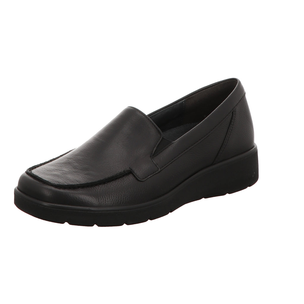 Semler Damen Slipper bequem Melanie in schwarz