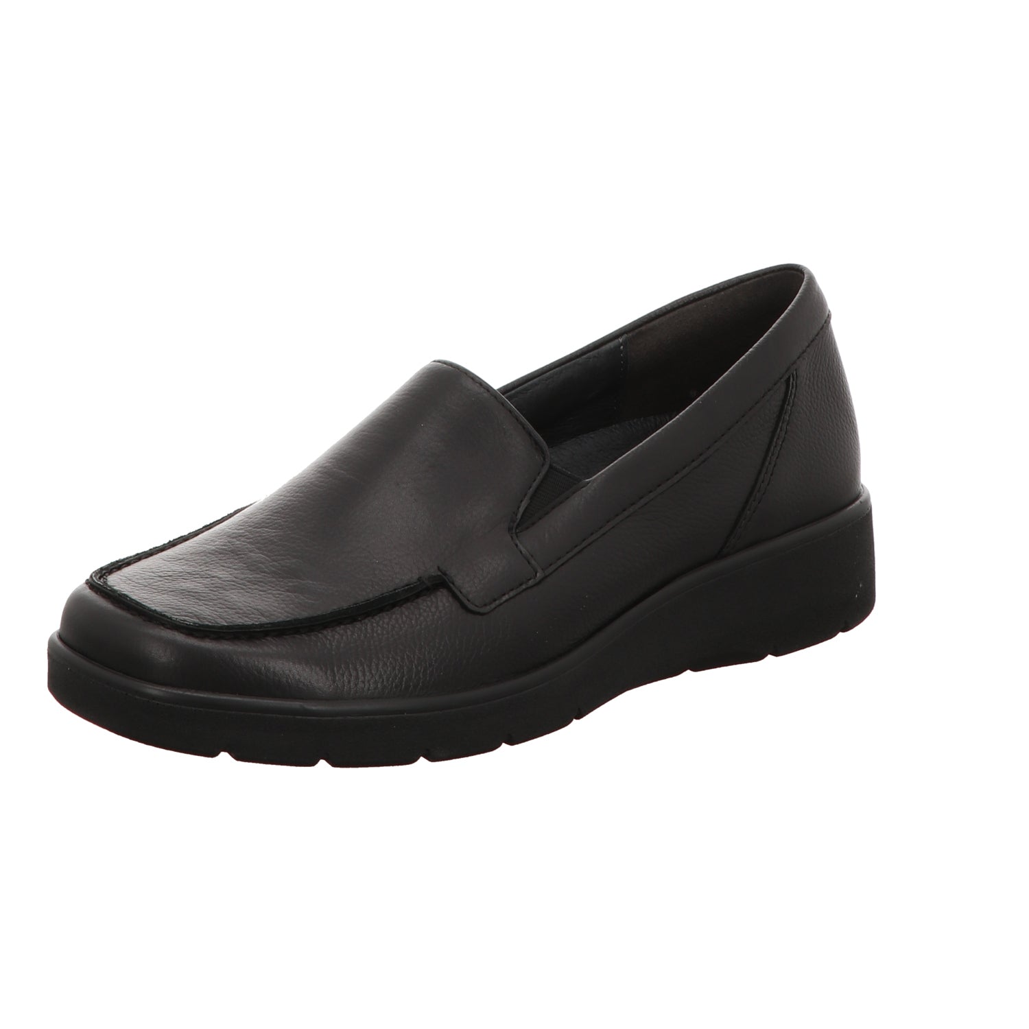 Semler Damen Slipper bequem Melanie in schwarz