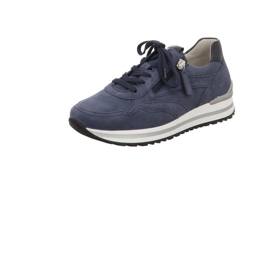 Gabor Damen Schnürschuh Turin in blau