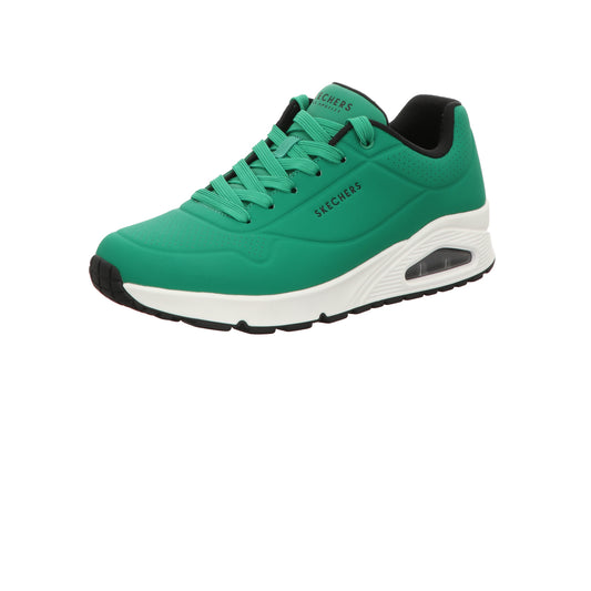 Skechers Herren Schnürschuh Uno Stand On Air in gruen
