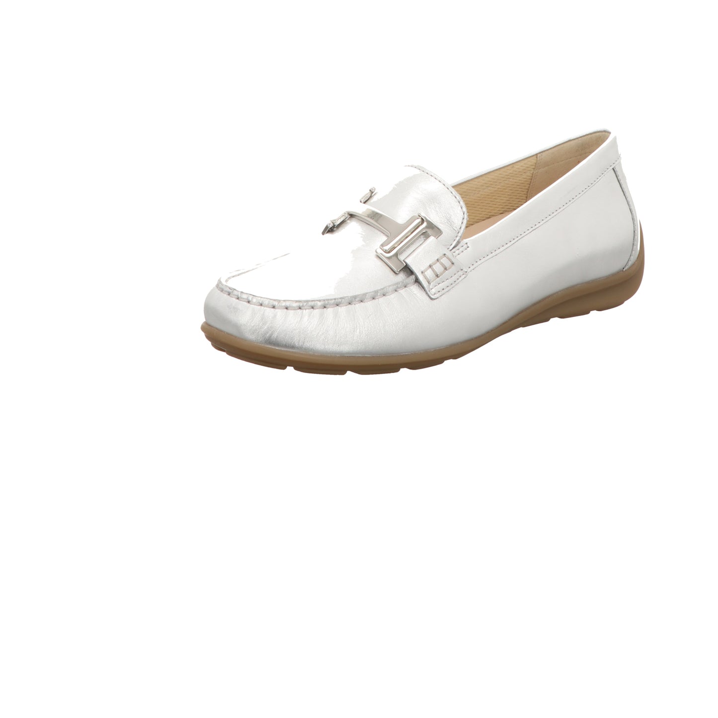 Gabor Damen Slipper Florenz in silber