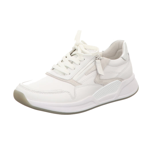 Gabor Damen Schnürschuh bequem  in weiss