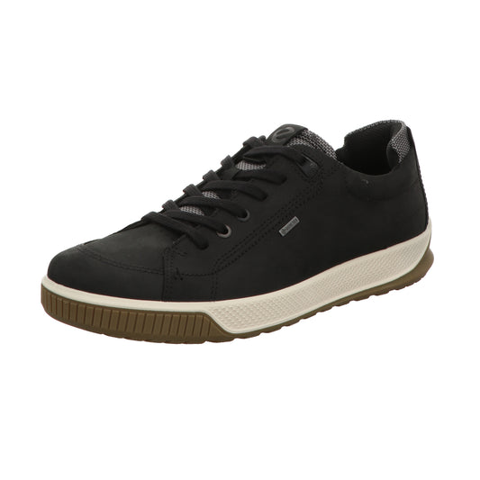 Ecco Herren Schnürschuh Byway Tred in schwarz