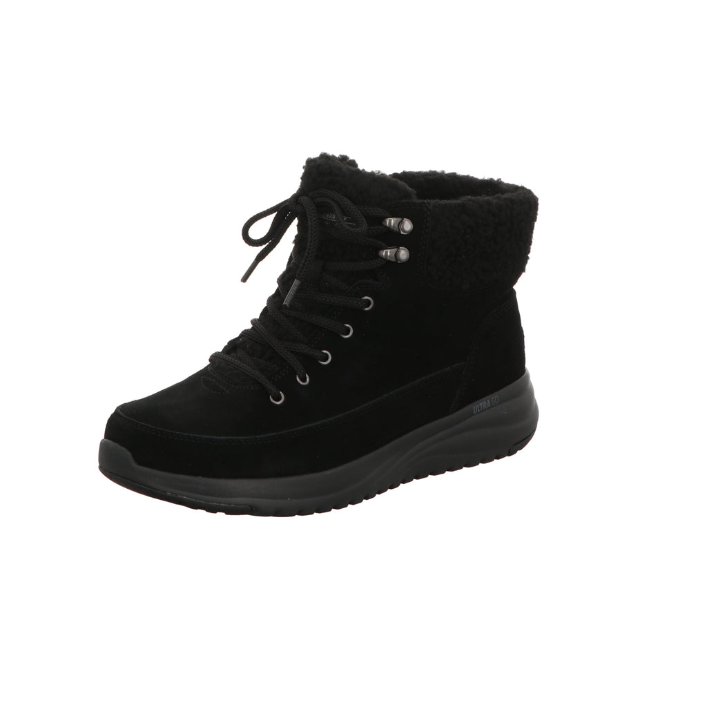 Skechers Damen Schnürstiefel  in schwarz