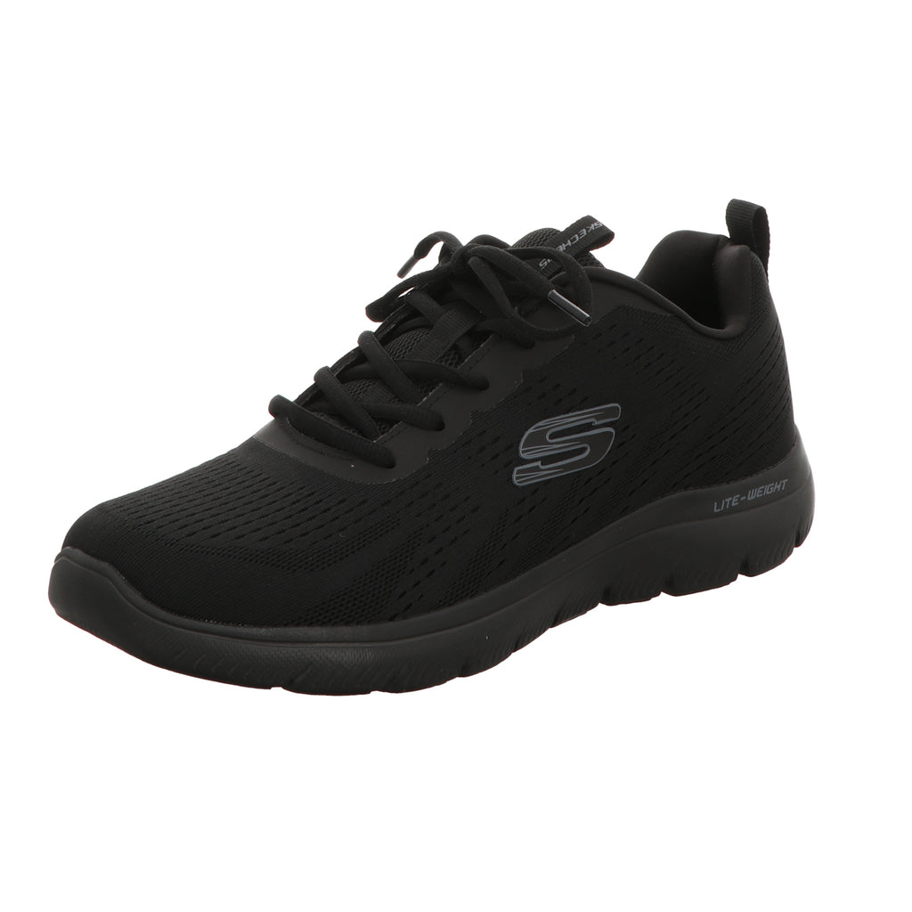 Skechers Herren Schnürschuh Summits Torre in schwarz
