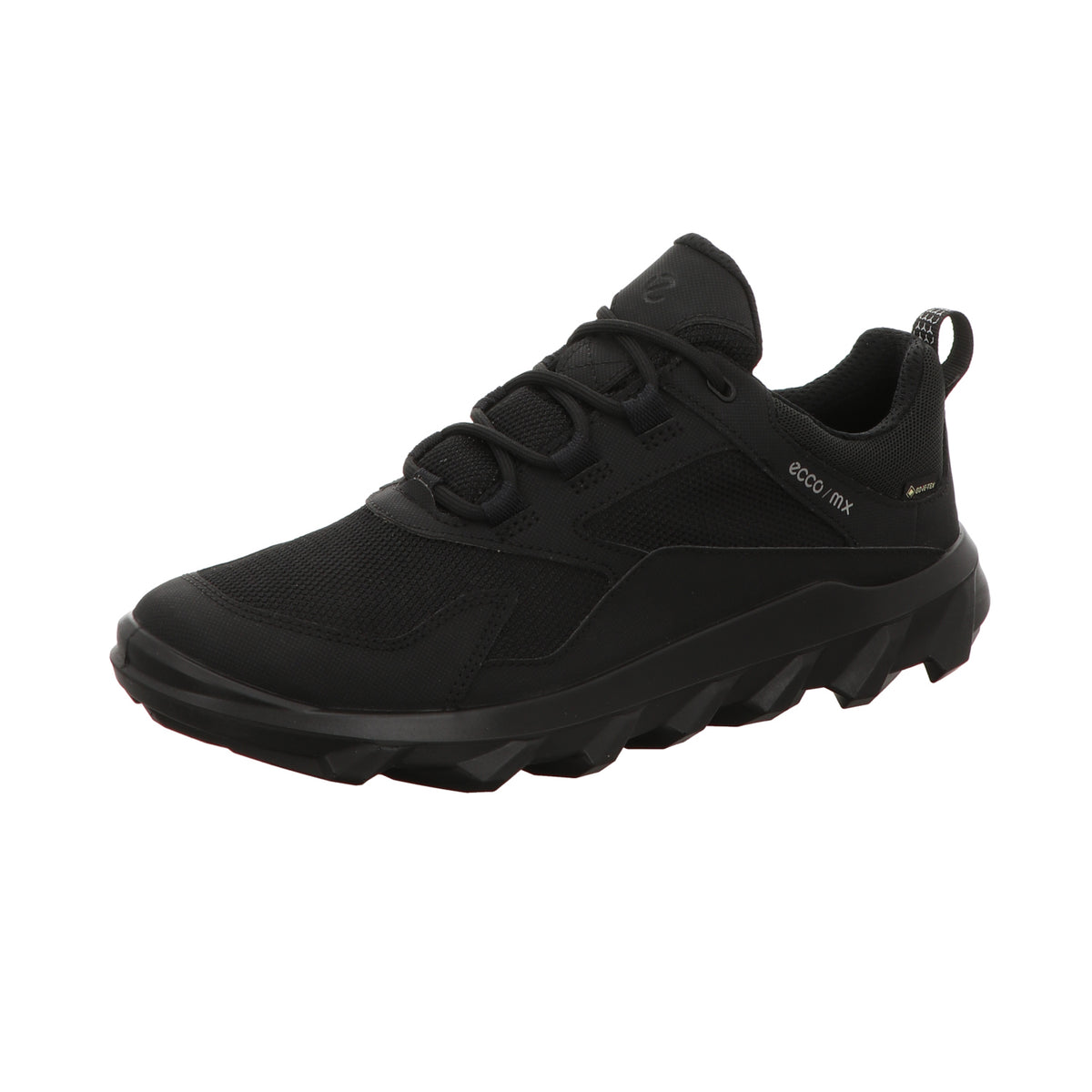 Ecco Damen Schnürschuh Rec.mx in schwarz