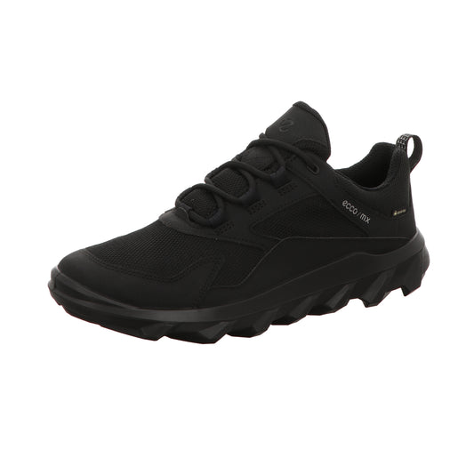 Ecco Damen Schnürschuh Rec.mx in schwarz