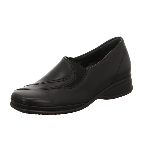 Semler Damen Slipper bequem Ria in schwarz