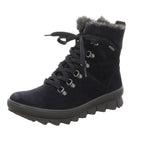 Legero Damen Schnürstiefel Novara in blau