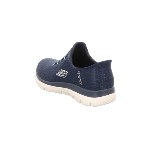 Skechers Damen Slipper Slip-Ins Summits-Classy in blau
