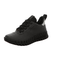 Ecco Damen Schnürschuh Gruuv in schwarz