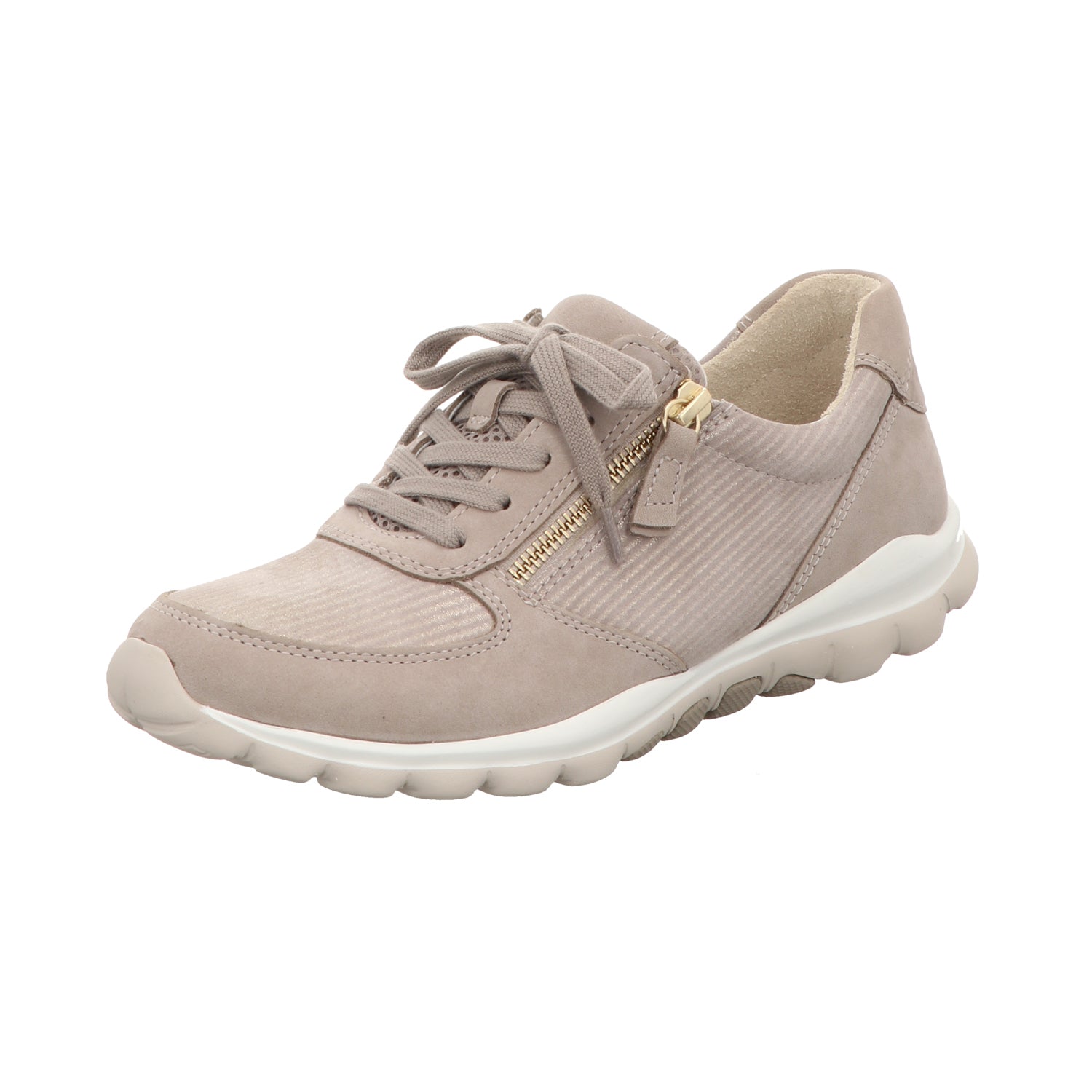 Gabor Damen Schnürschuh bequem  in beige