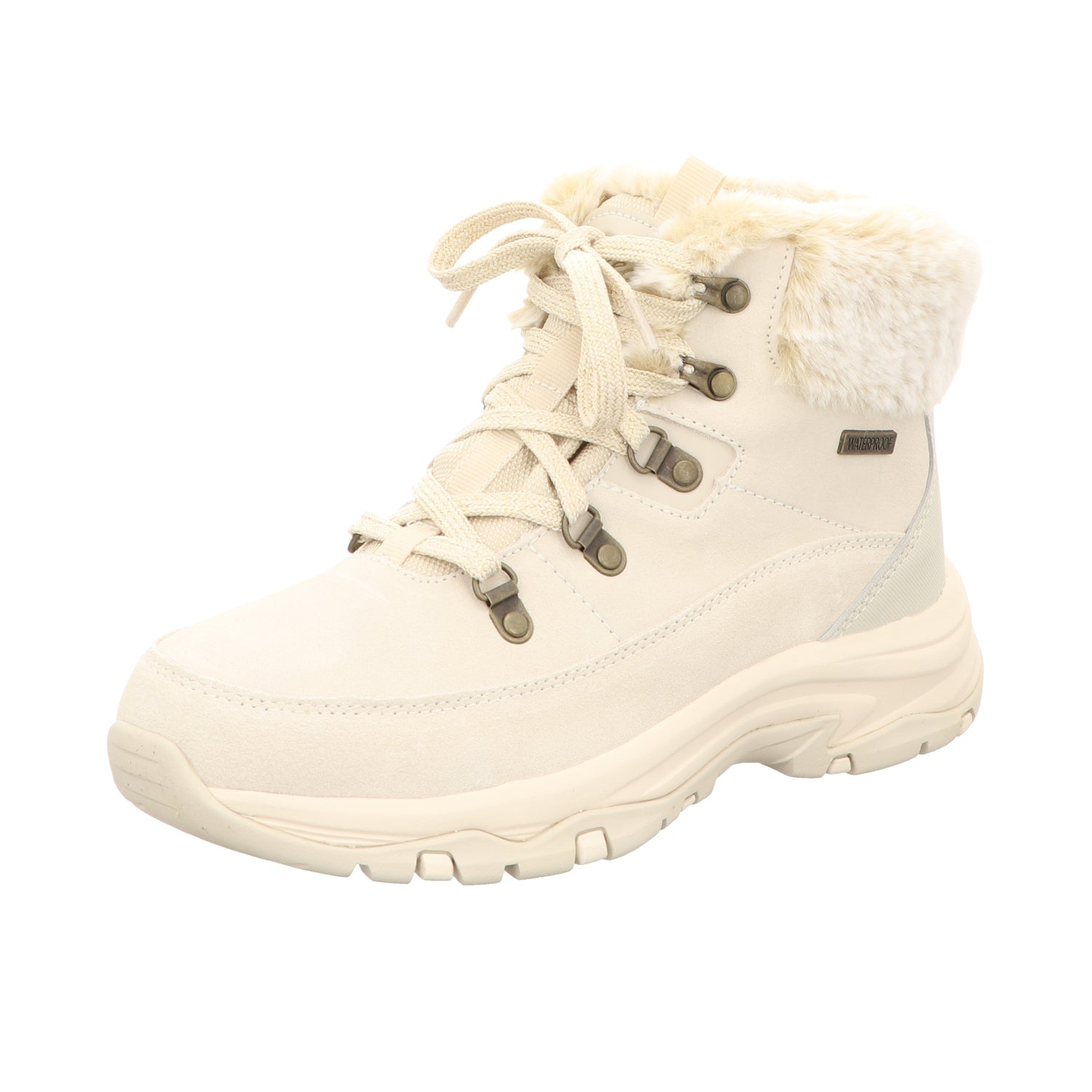 Skechers Damen Schnürstiefel Trego in beige