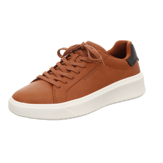 Skechers Herren Schnürschuh Court Break in braun