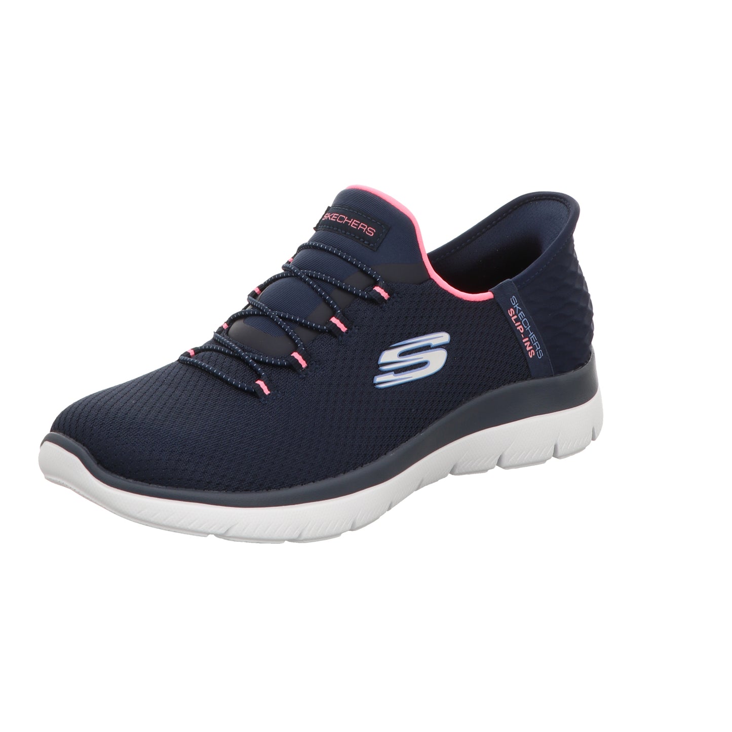 Skechers Damen Slipper Slip-Ins: Summits-Diamond in blau