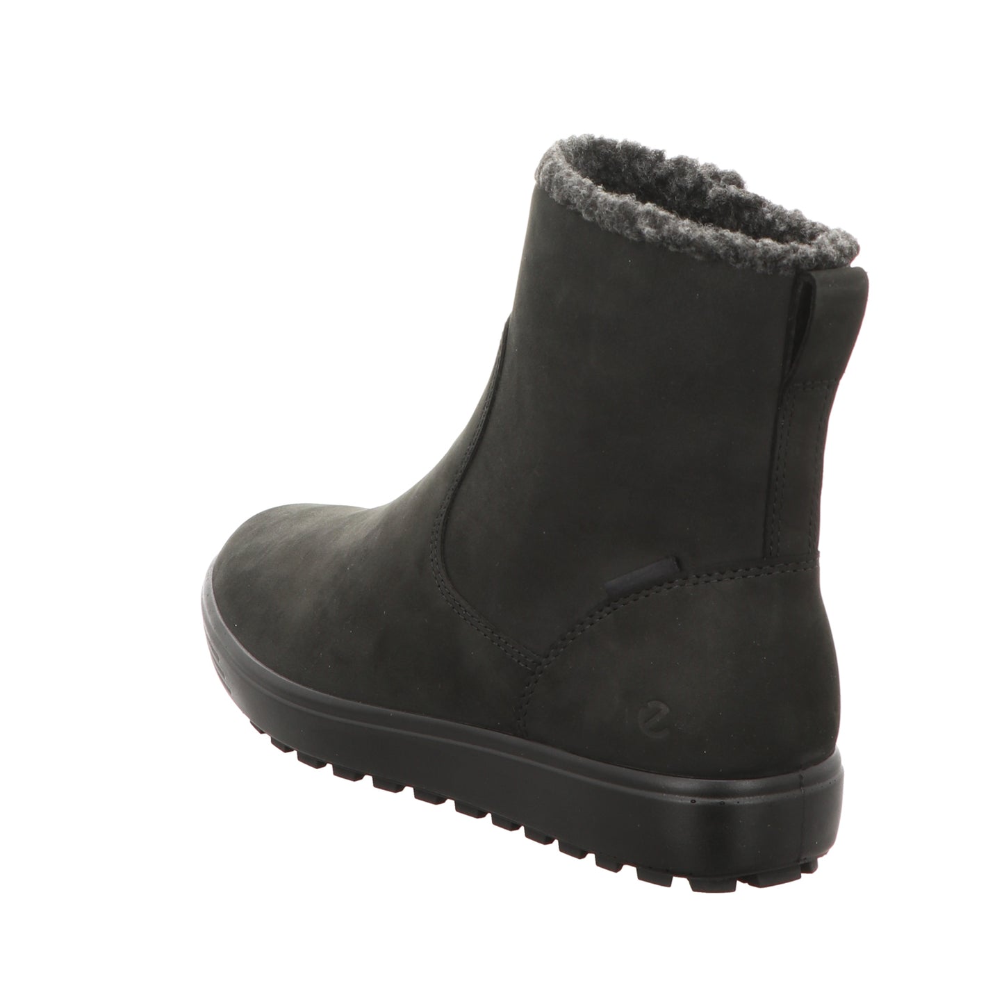 Ecco Damen Schnürstiefel Soft 7 Tred in schwarz