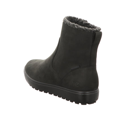 Ecco Damen Schnürstiefel Soft 7 Tred in schwarz
