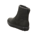 Ecco Damen Schnürstiefel Soft 7 Tred in schwarz