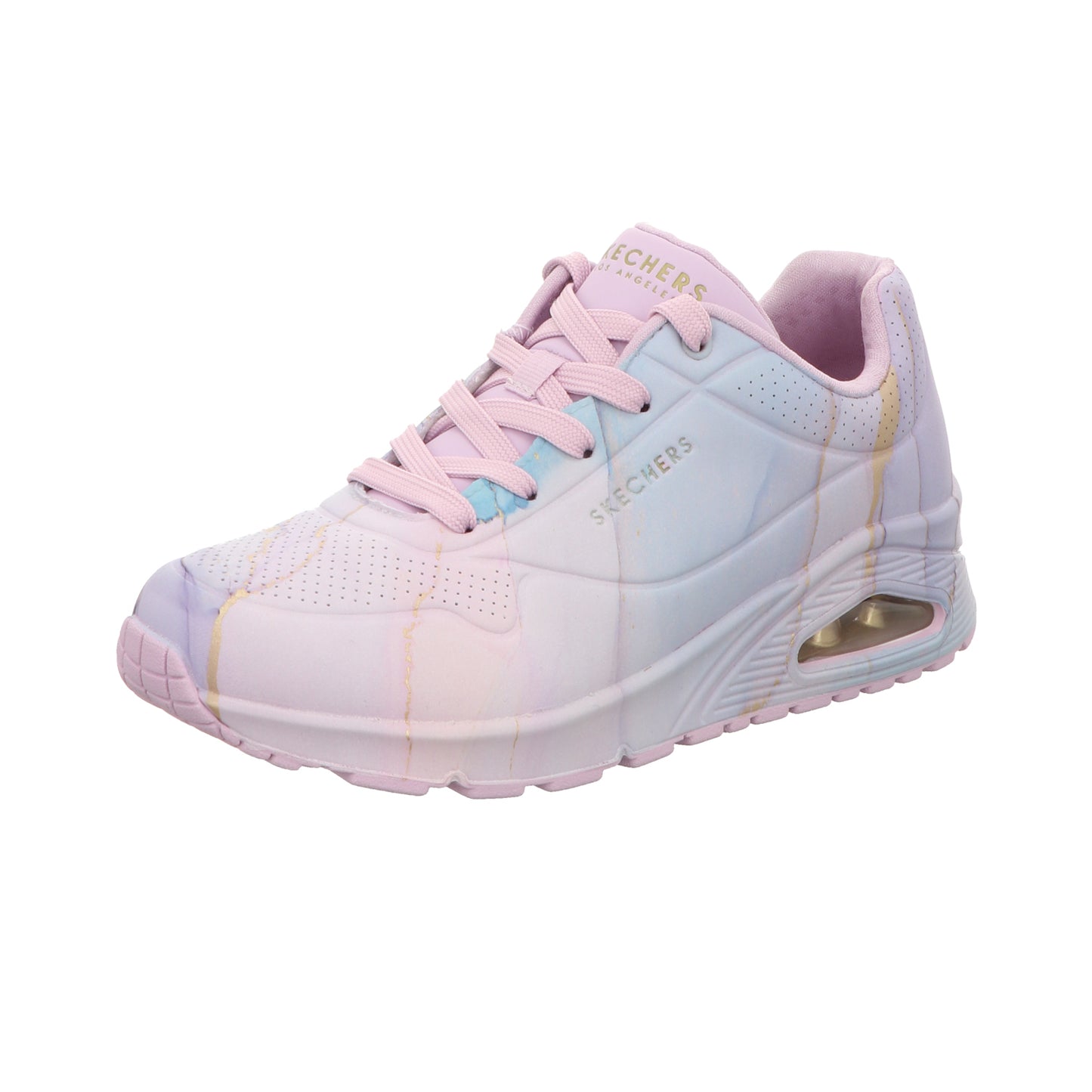 Skechers Damen Schnürschuh Uno Marbel Marvel in lila