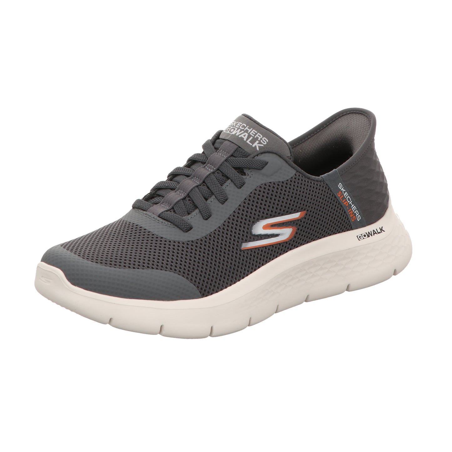 Skechers Herren Slipper Slip-Ins: Go Walk Flex in grau