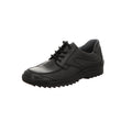 Waldläufer Herren Schnürschuh Hendrik in schwarz