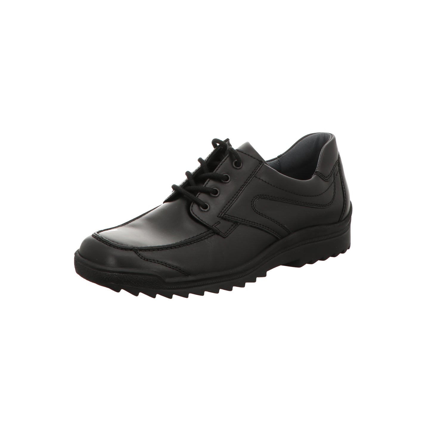 Waldläufer Herren Schnürschuh Hendrik in schwarz