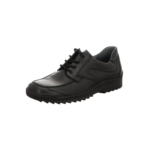 Waldläufer Herren Schnürschuh Hendrik in schwarz