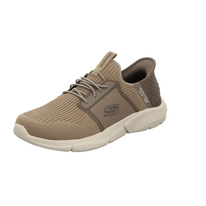 Skechers Herren Slipper Slip Ins Ingram Brackett in taupe