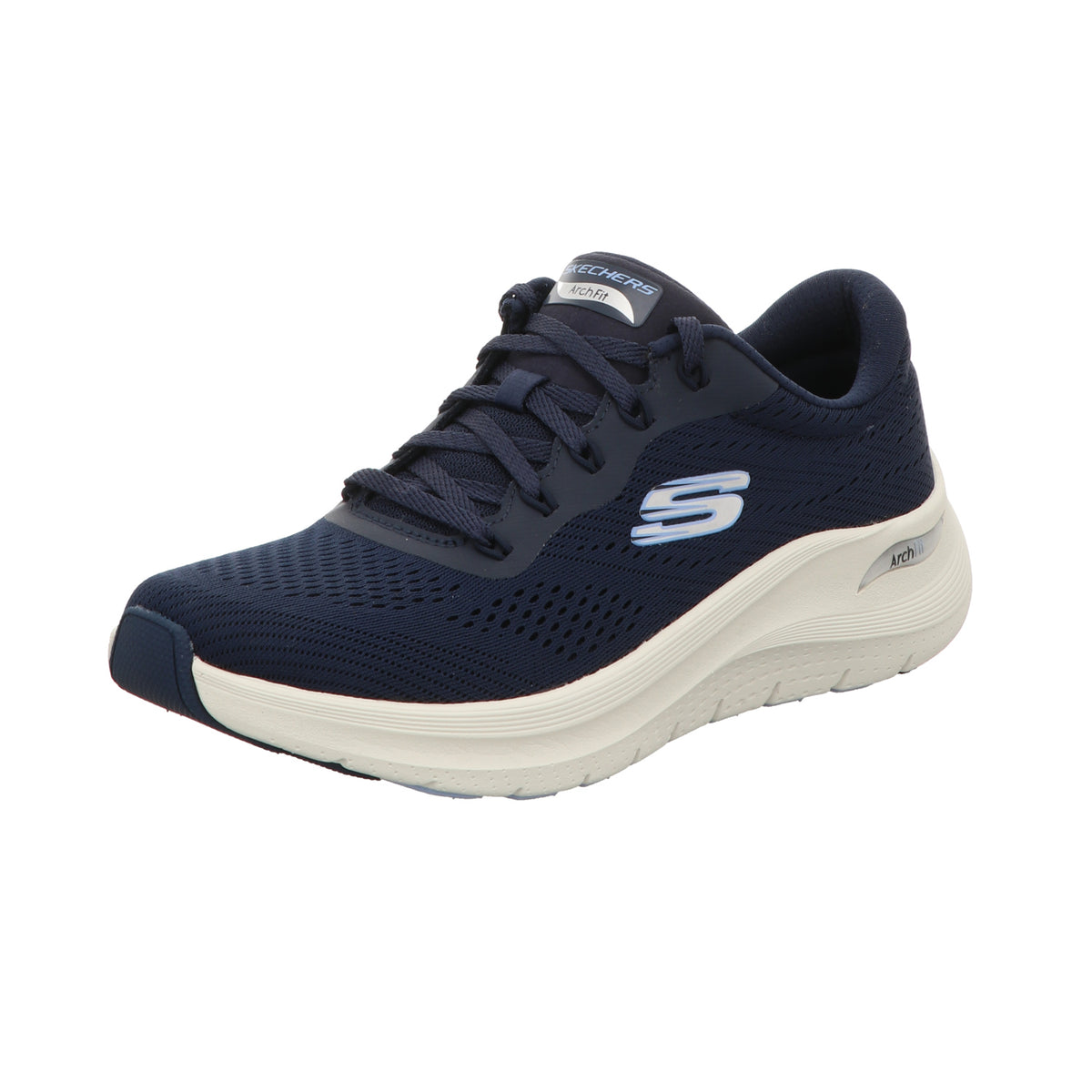 Skechers Damen Schnürschuh Arch Fit 2.0 in blau