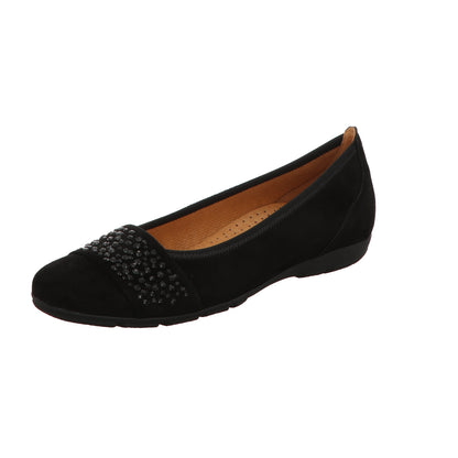 Gabor Damen Ballerina Florenz in schwarz