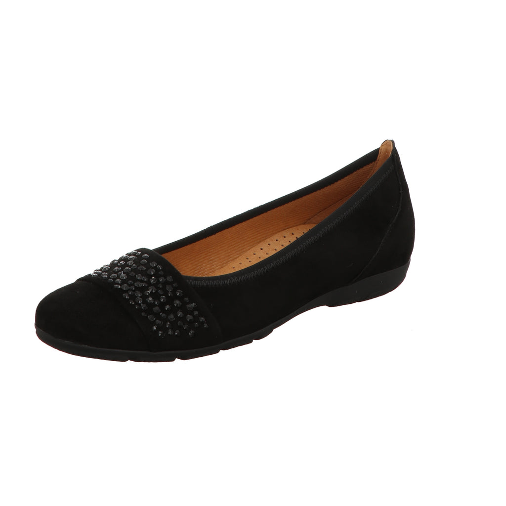 Gabor Damen Ballerina Florenz in schwarz