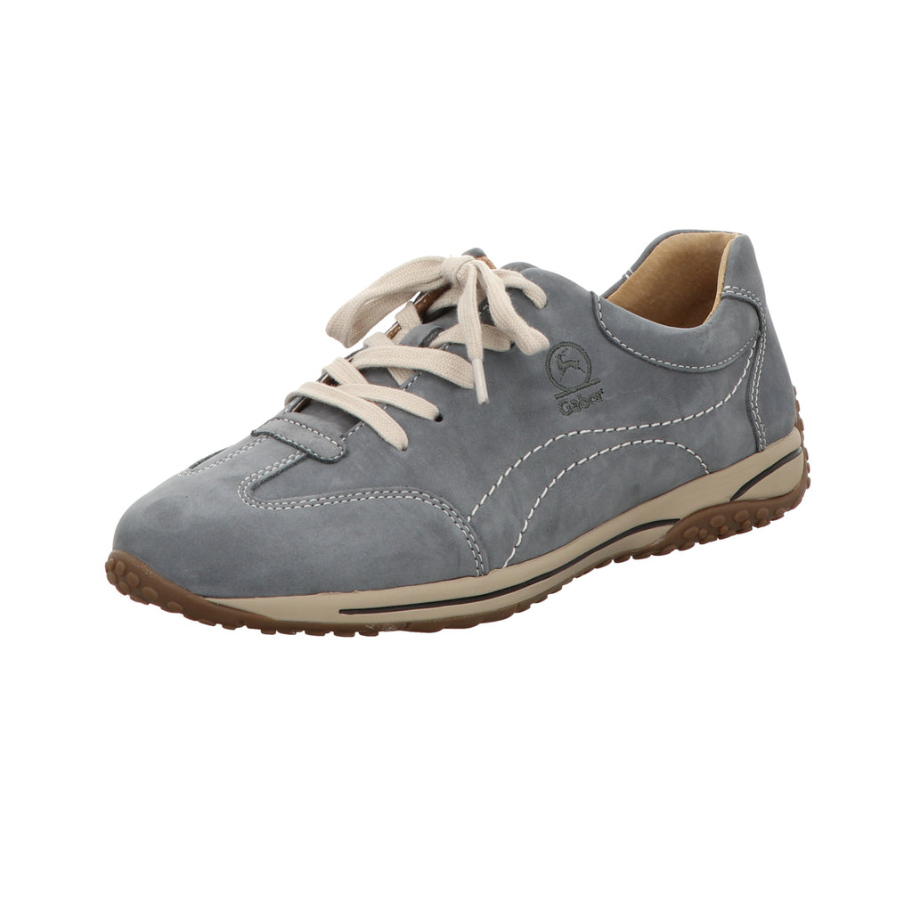 Gabor Damen Schnürschuh Florenz 385 in blau