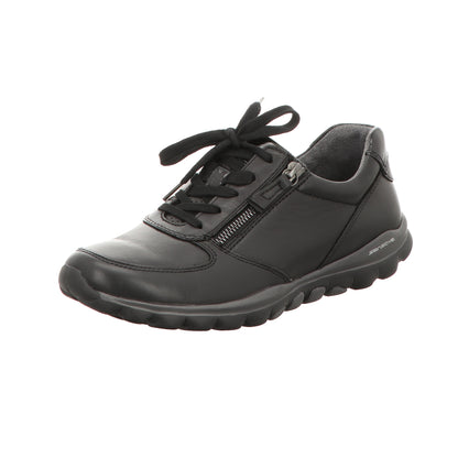 Gabor Damen Schnürschuh bequem  in schwarz