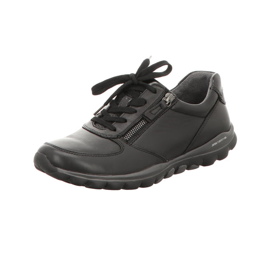 Gabor Damen Schnürschuh bequem  in schwarz