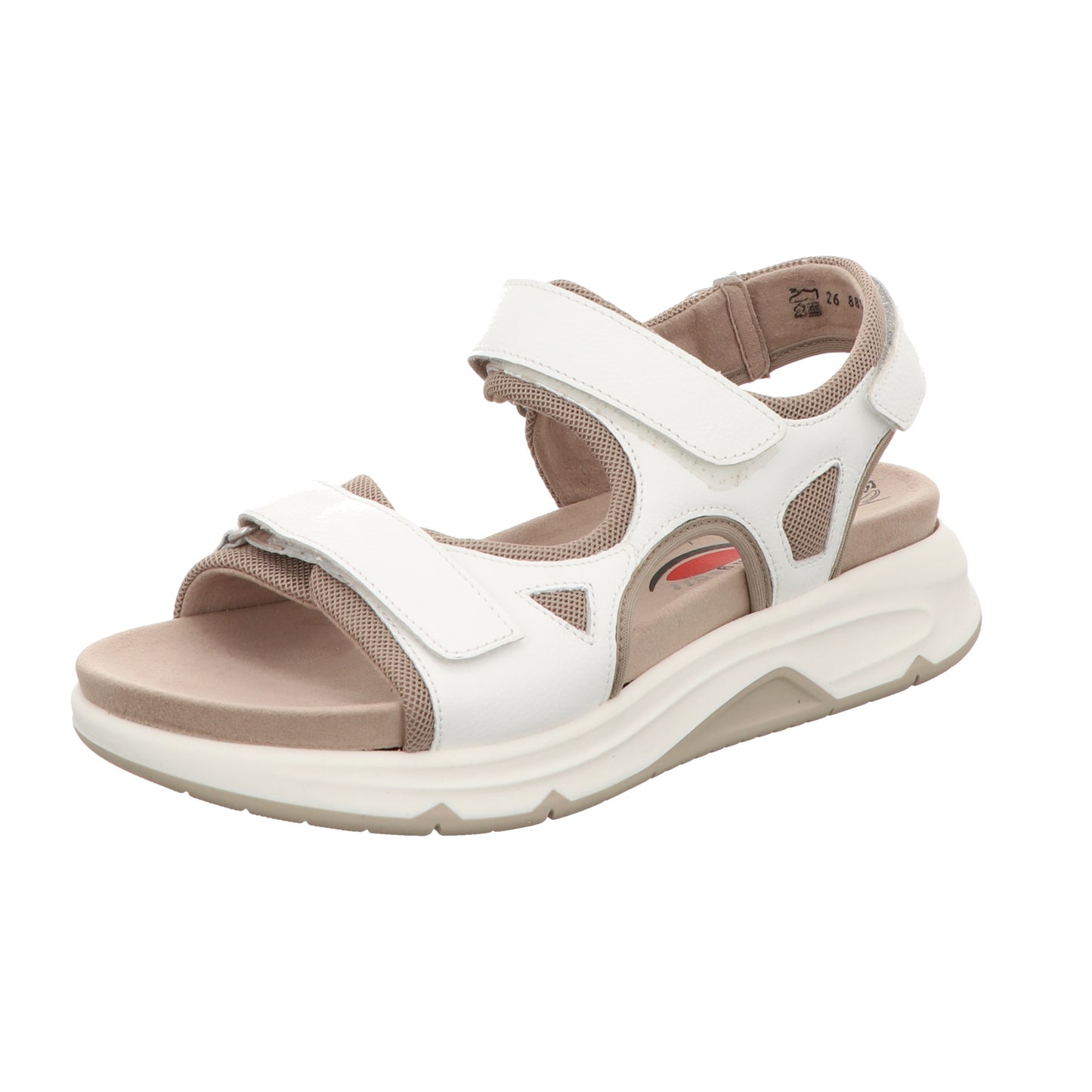 Gabor Damen Sandale bequem  in weiss