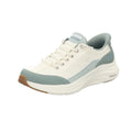 Skechers Damen Slipper Slip Ins Contour Foam Cozy in gruen