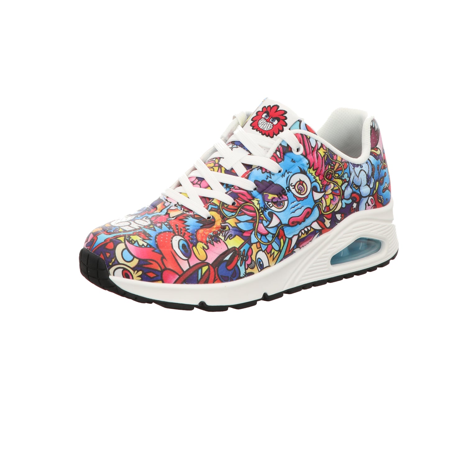 Skechers Damen Schnürschuh  in transparent